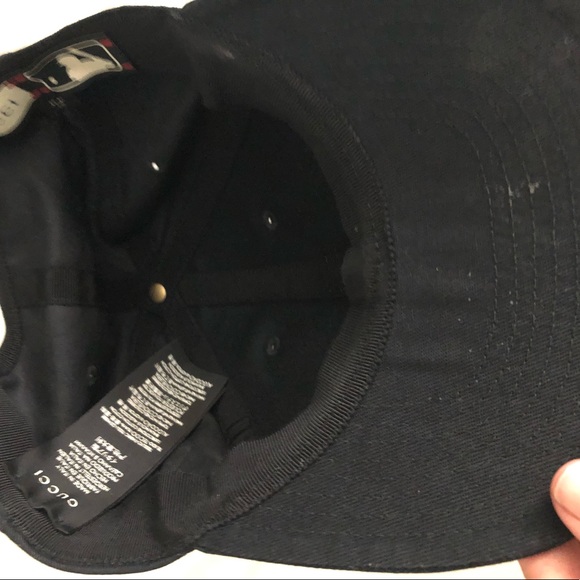 Gucci yankee hat in black . - Picture 6 of 6